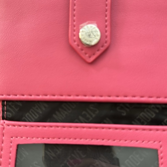 Steve Madden Small Card Case/Wallet Pink- NWT - Picture 7 of 8